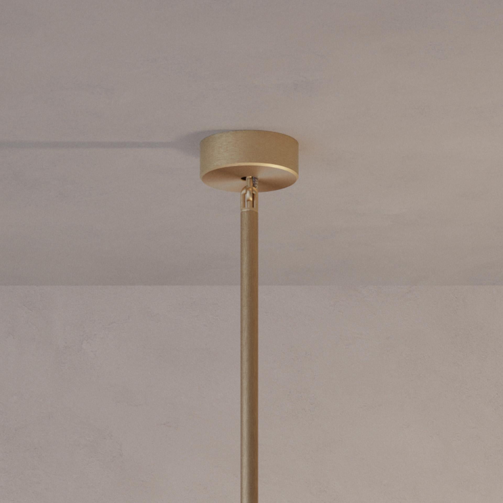 Brass Orbit Trio Purion XL Ceiling Light by Atelier001