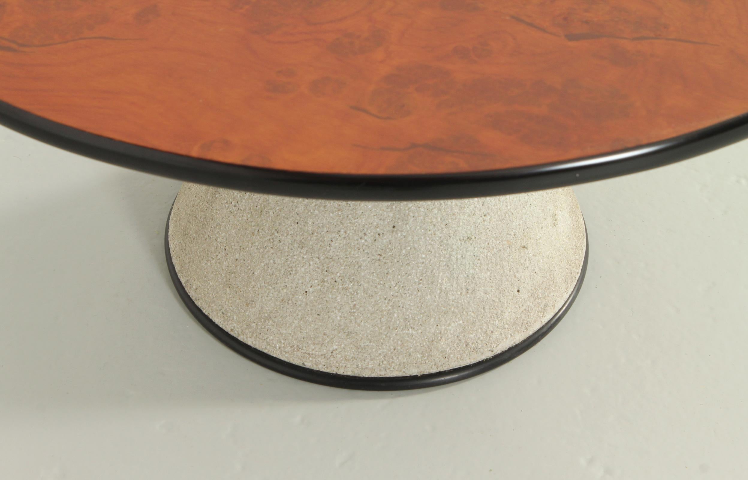 Fin du 20e siècle Table basse Orbita par Gemma Bernal et Ramón Isern pour BD, Espagne, 1986 en vente