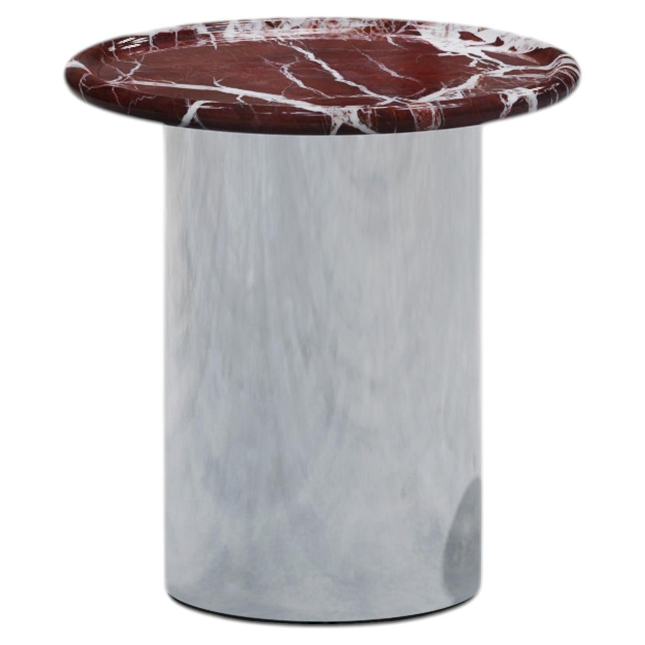 Orbitae Marble Side Table, Contemporary Design, Made in Italy For Sale