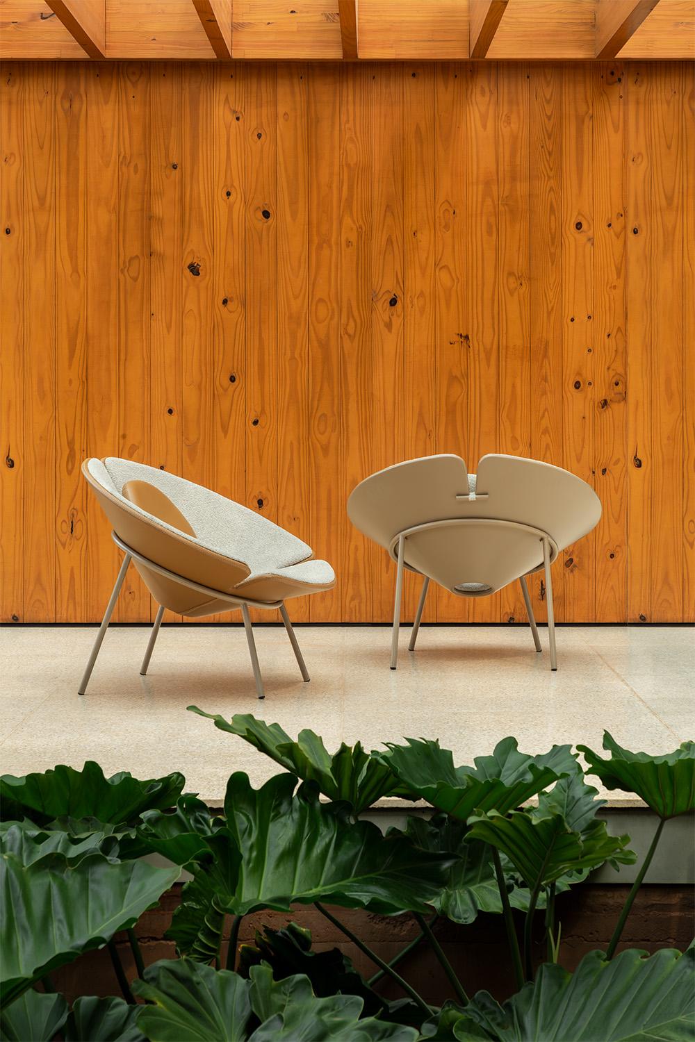 Le fauteuil Orbital de Tiago Curioni récompensé par l'iF Design 2025 en cuir en vente 8