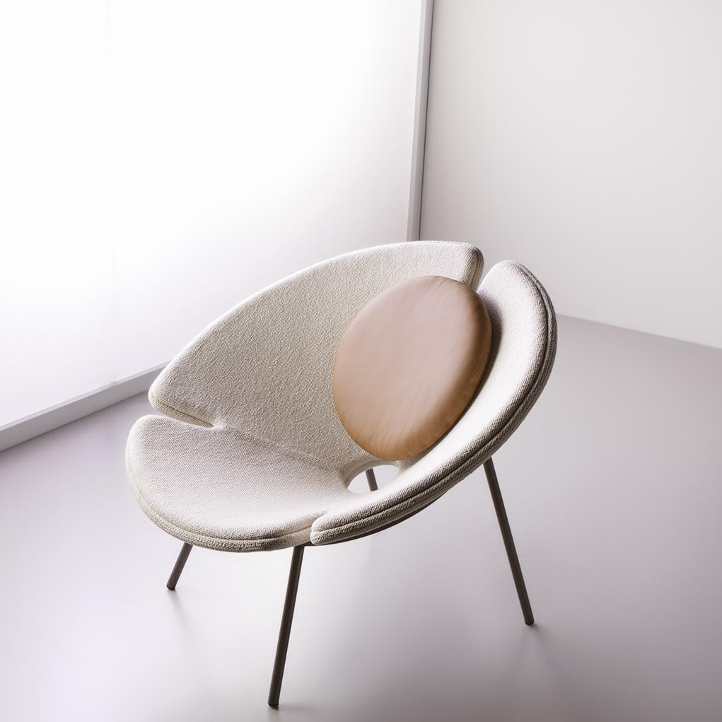 Acier Le fauteuil Orbital de Tiago Curioni récompensé par l'iF Design 2025 en cuir en vente