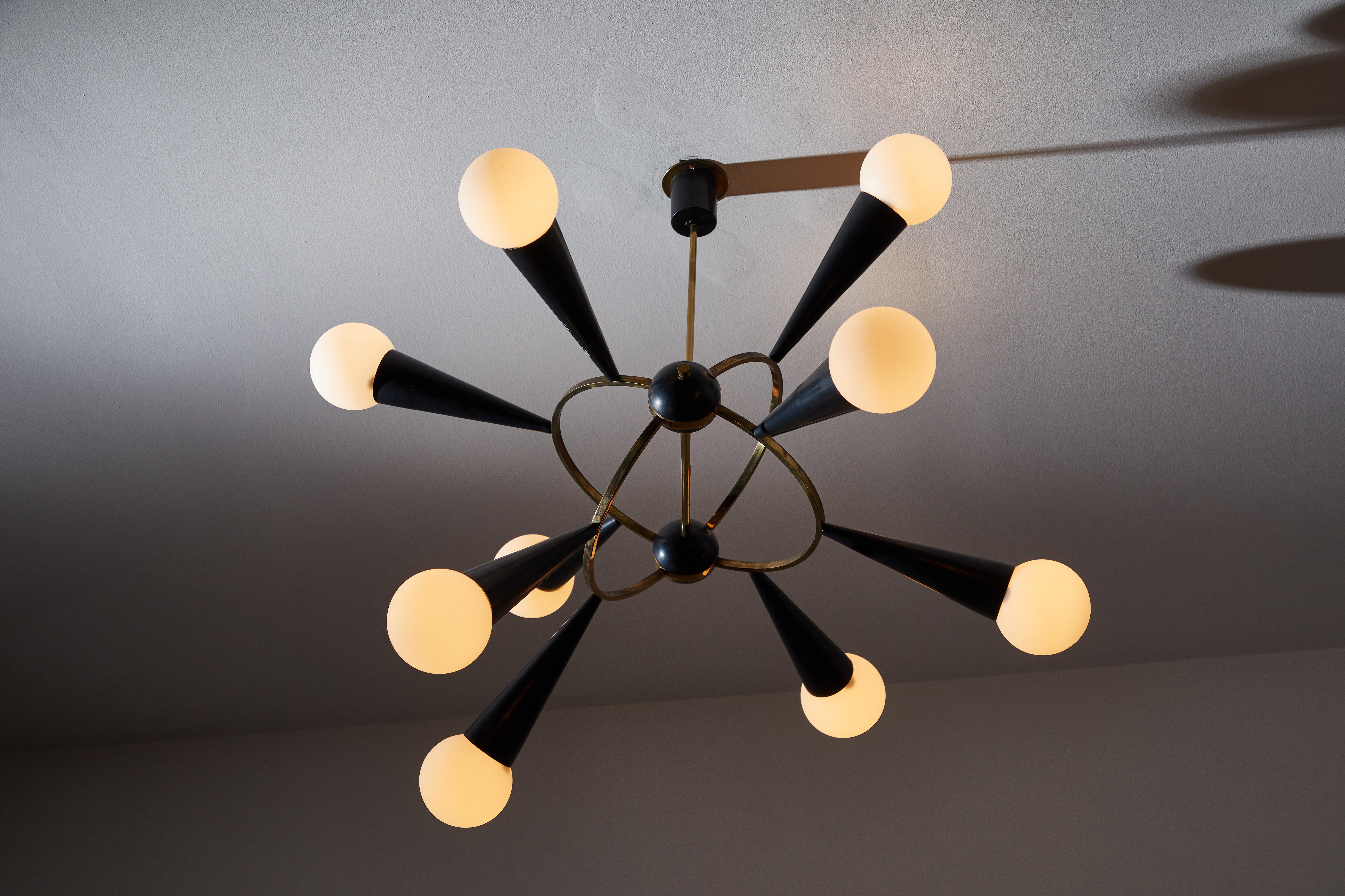 Orbital Chandelier by Stilnovo In Good Condition In Los Angeles, CA