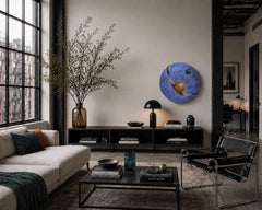 Orbital Passage — Circular Wall Art in MicroCristallo Fusione