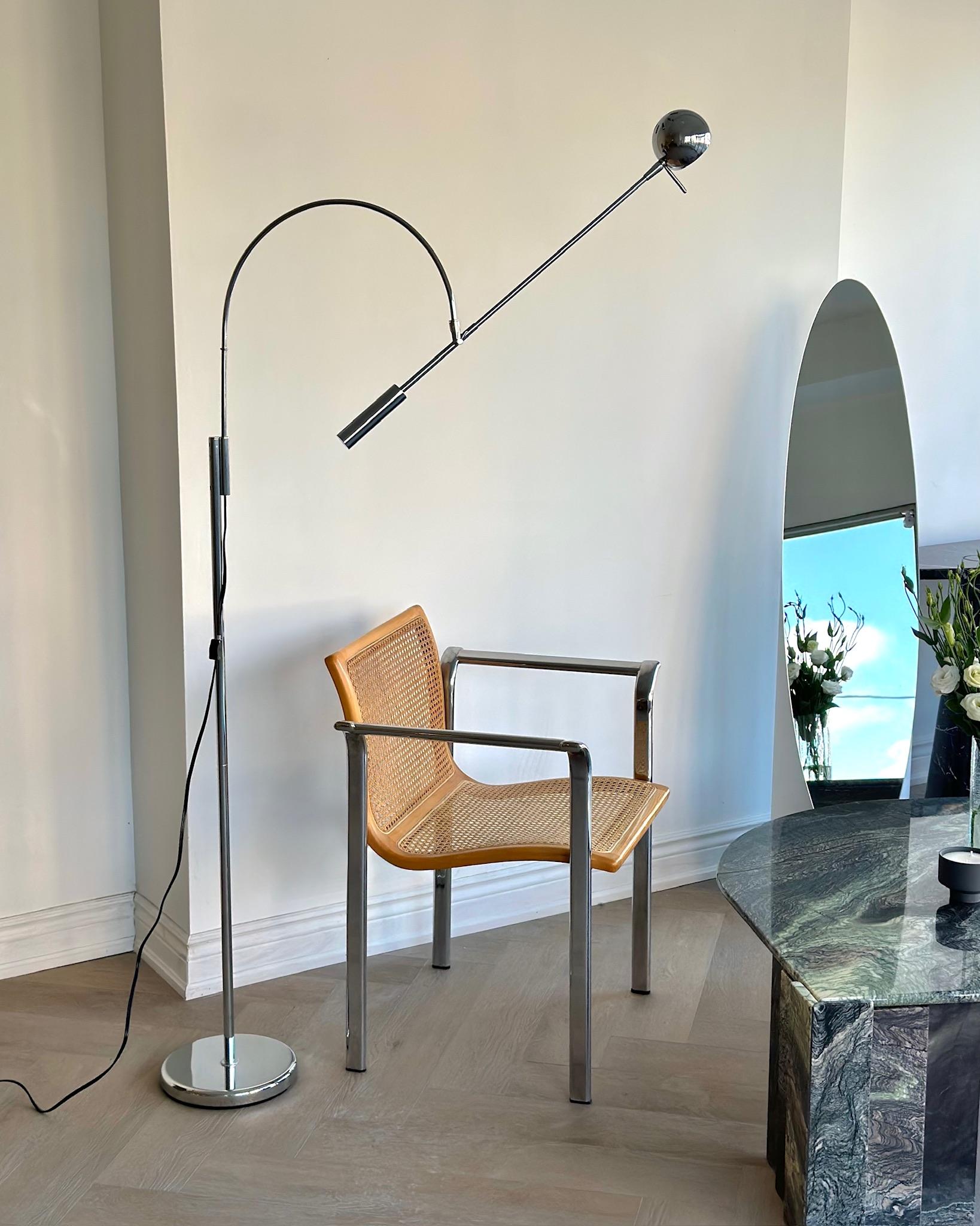 Orbiter Style Lamp by Robert Sonneman For Sale 2