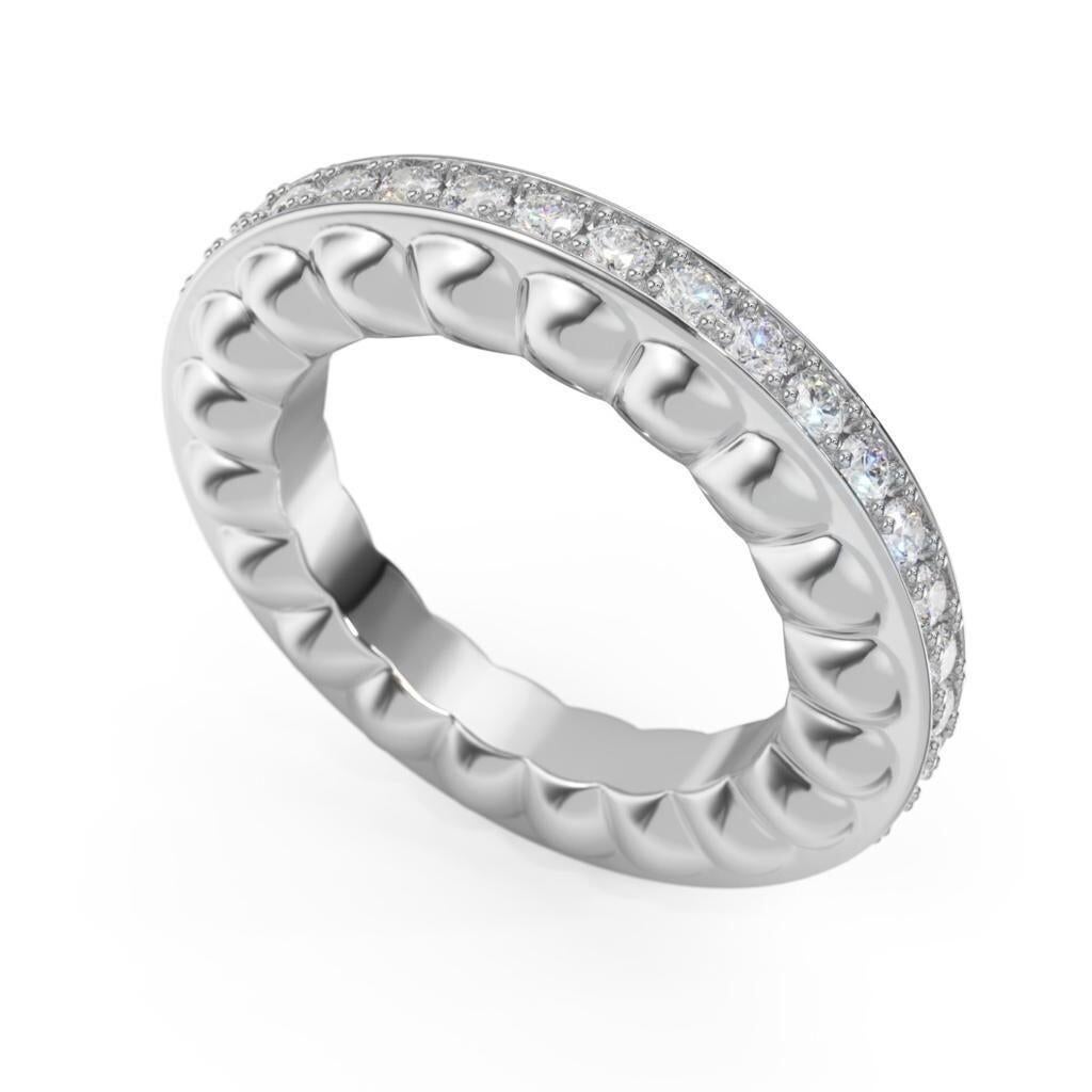 For Sale:  Orbits Diamond Eternity Band Ring 2