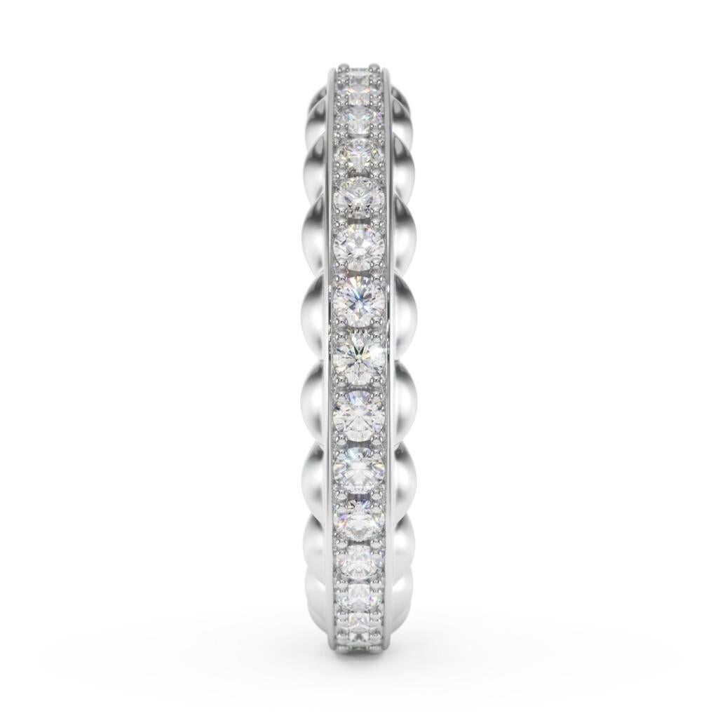 For Sale:  Orbits Diamond Eternity Band Ring 4