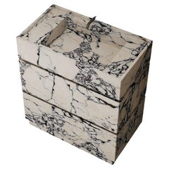 Vanity de salle de bains Orca - Calacatta Viola - Large