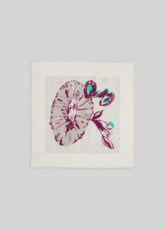 Orchard Green Cocktail Napkins Set of 4, Viya by Vikram Goyal