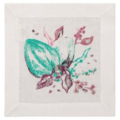 Orchard Green Cocktail Napkins Set of 4, Viya by Vikram Goyal
