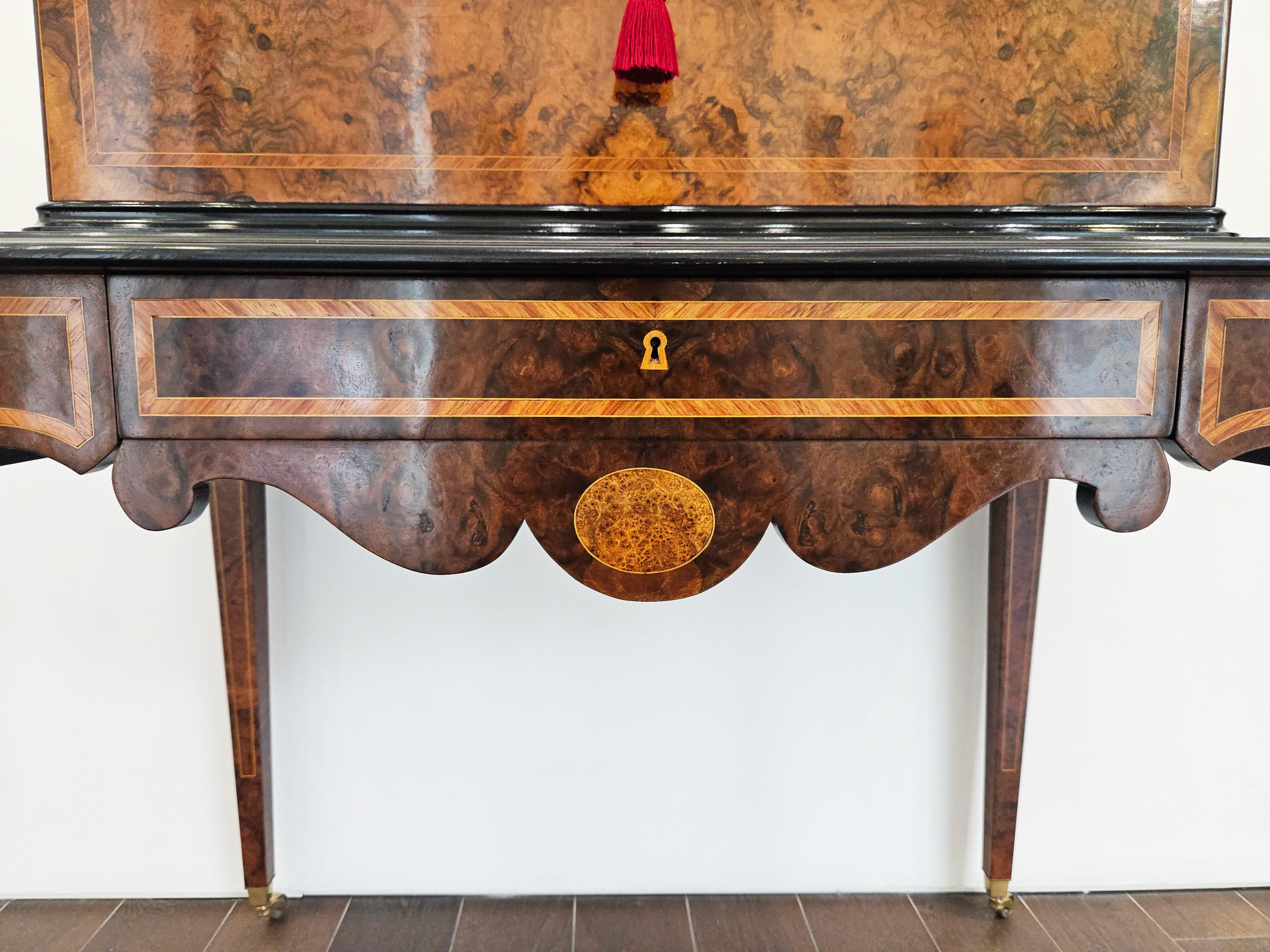 Orchestral Interchangeable Antique Music Box on Table, Ducommun Girod, c. 1870 For Sale 4