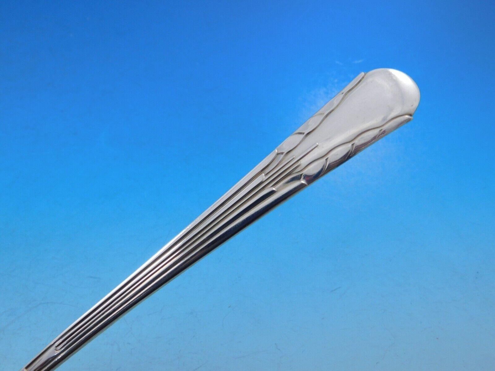 Metà XX secolo Orchid by International Sterling Set di posate per 8 persone Servizio da 68 pezzi Cena in vendita