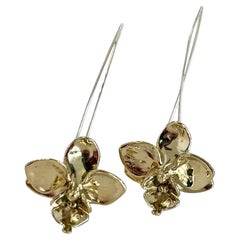 Orchid Drop Earrings - Tavia Atelier x Kristina Larson