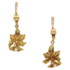 Gold Dangle Earrings