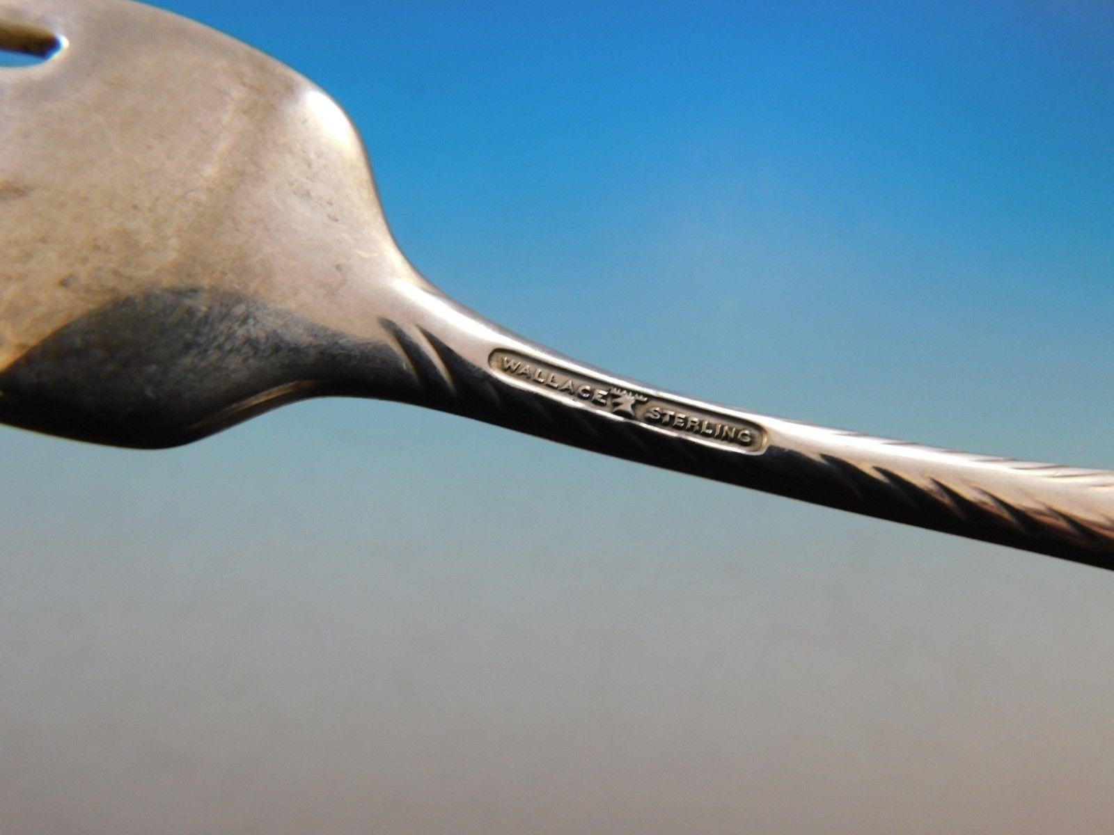 Ensemble de couverts en argent sterling Orchid Elegance de Wallace pour 8 personnes 54 pièces en vente 1