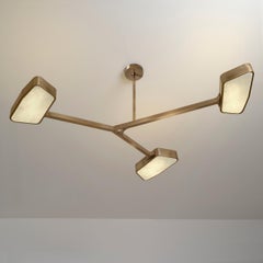 Plafoniera Orchid N.3 di Gaspare Asaro. Finitura bronzo