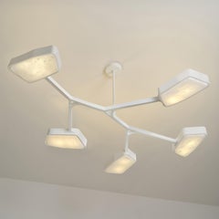 Orchid N.5 Ceiling Light by Gaspare Asaro. Cloud White Finish