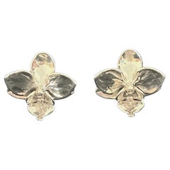 Orchid Stud Earrings  - Tavia Atelier x Kristina Larson