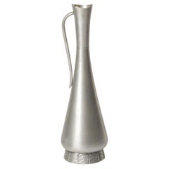 Vase en étain moderne du milieu du siècle dernier par GAB, Suède, années 1960