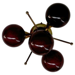 Orchidea Globe Flush Mount by Fabio Ltd