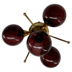 Orchidea Globe Flush Mount by Fabio Ltd