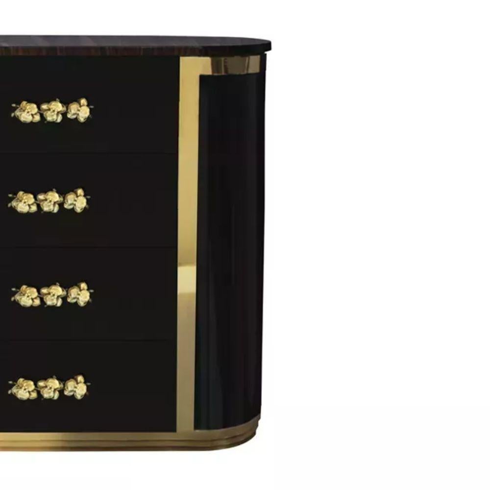 Portuguese Orchidea Nightstand For Sale