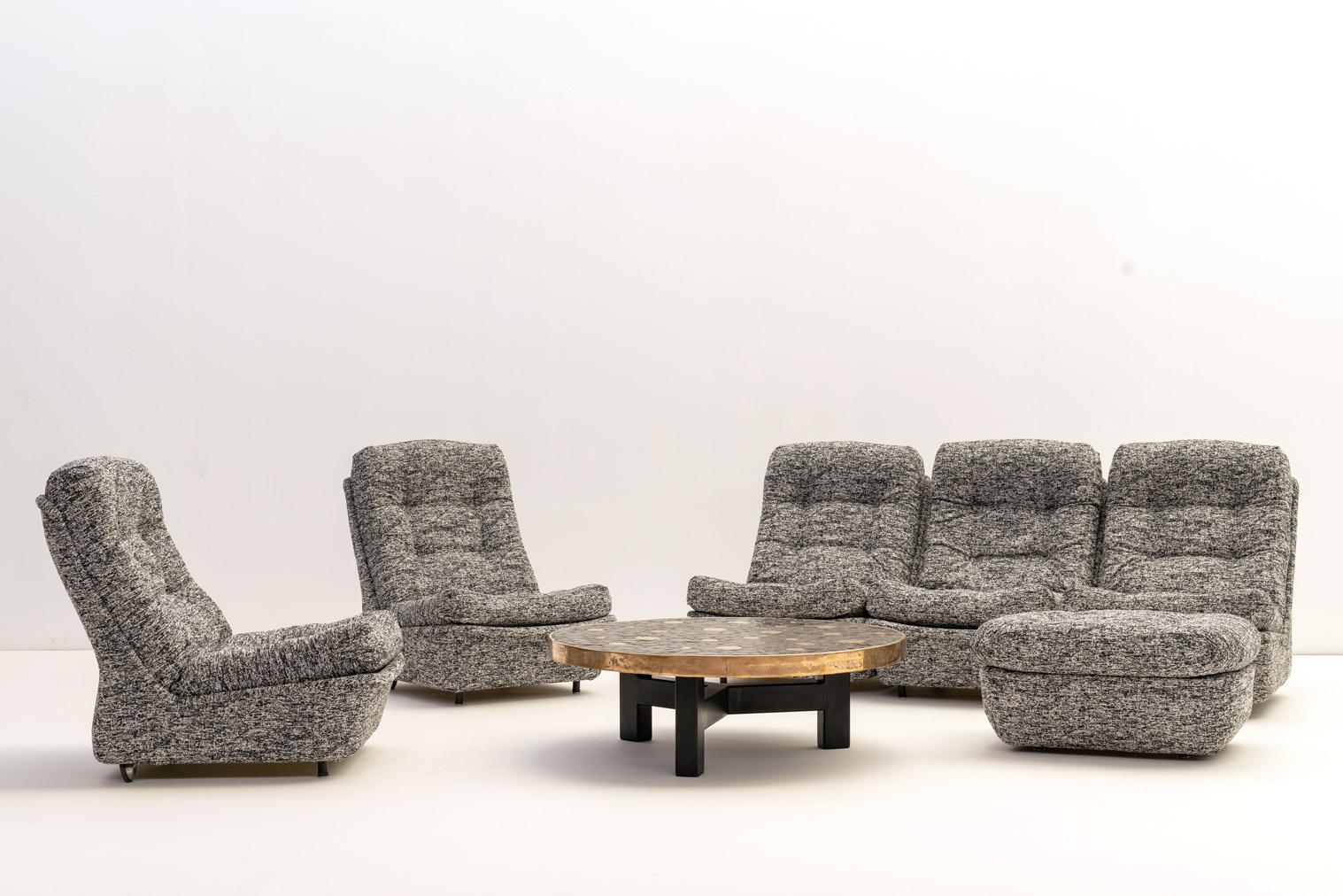 Tumbonas modulares Orchidée de Michel Cadestin para Airborne, Francia en venta 9