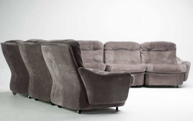 ‘Orchidée’ Modular Sofa by Michel Cadestin In Good Condition For Sale In Dronten, NL