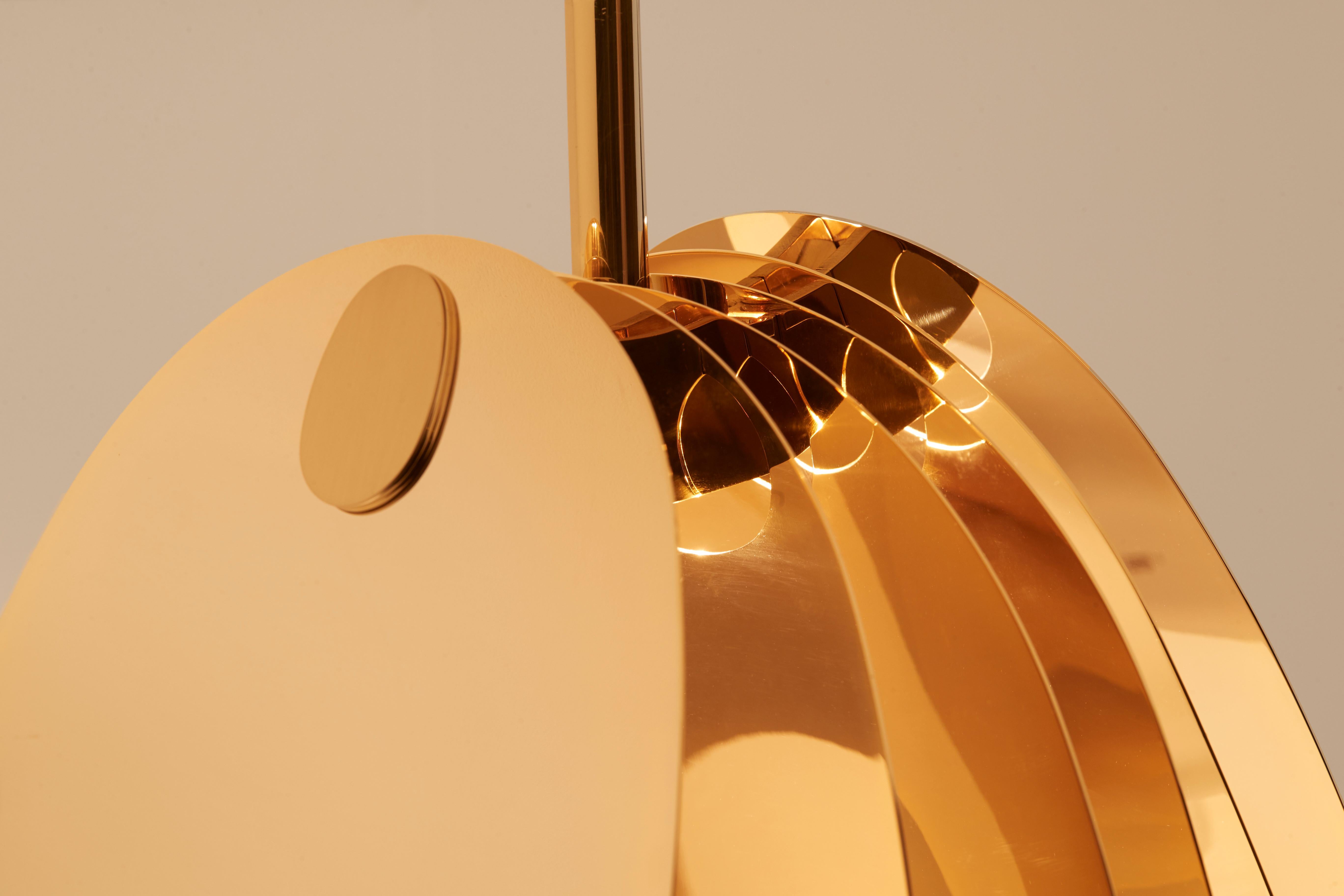 Modern Orchidée Simple Pendant Light by Mydriaz For Sale