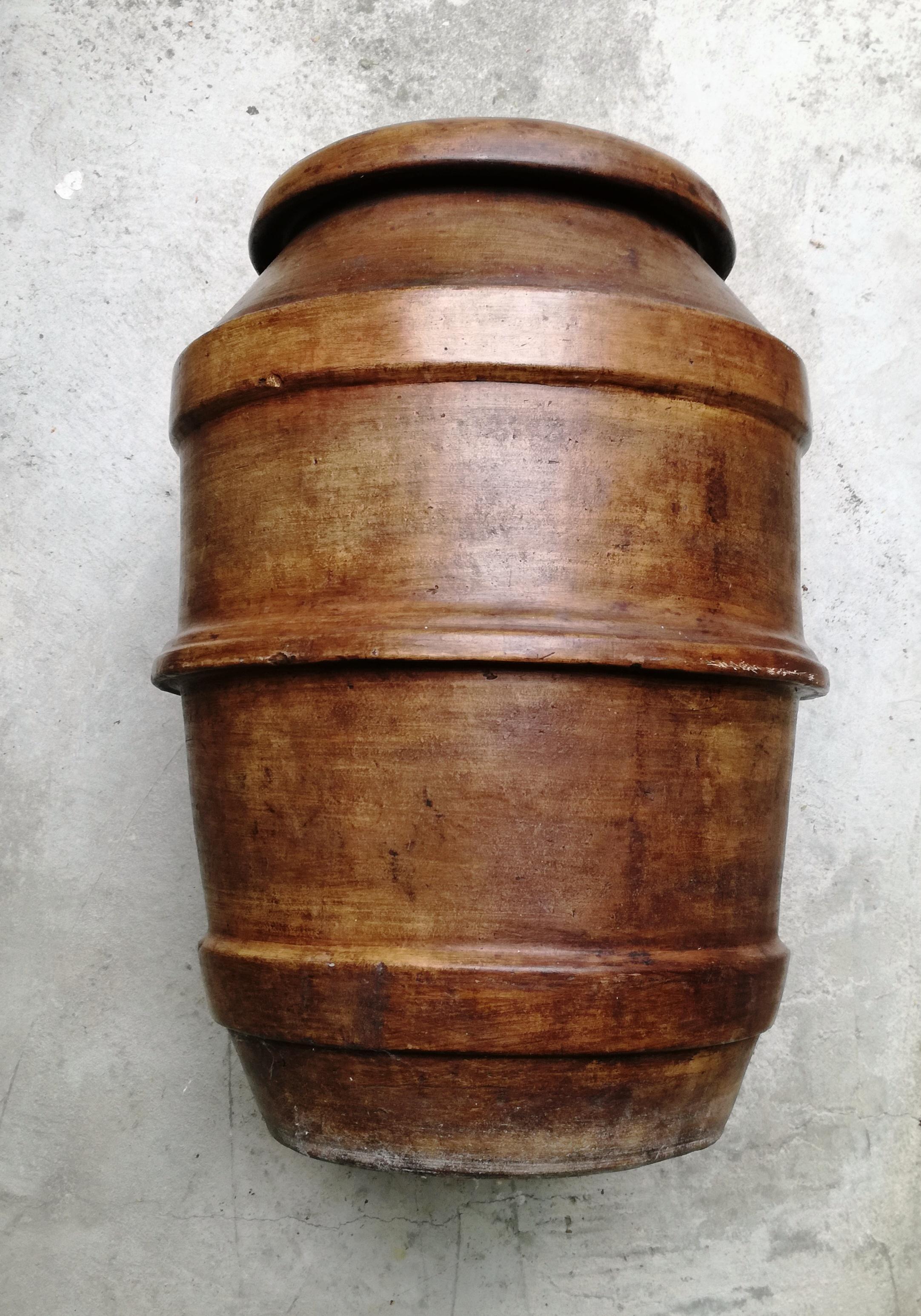tuscan oil jar. 40s In Good Condition For Sale In Felino, IT