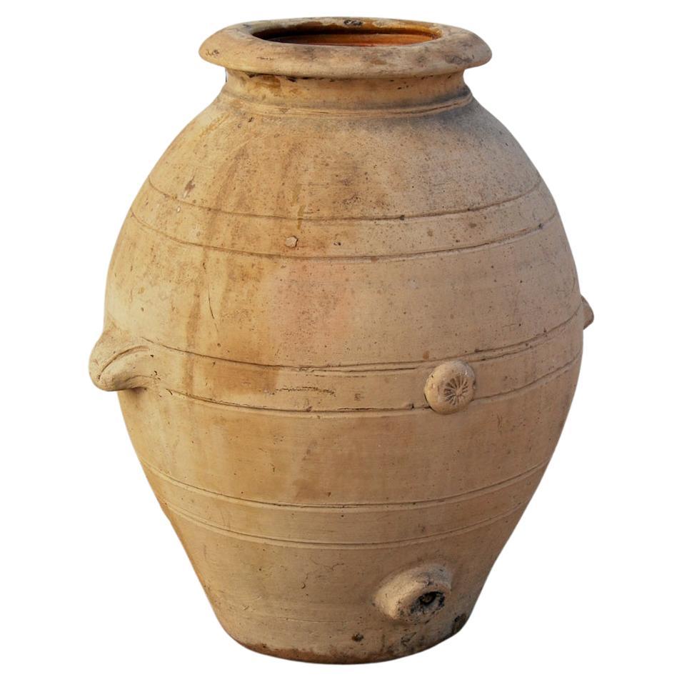 Olive terracotta jar, Year 1920