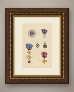 Orders of Oldenburg, House and Merit Order of Duke Peter, Plate L, 1844