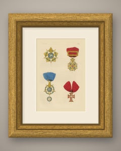 Orders of Portugal, Order of the Tower and Sword, Plate LVIII, 1844