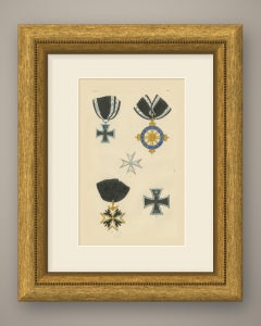 Orders of Prussia, Pour le Mérite Badge and Crosses, Plate LXI, 1844