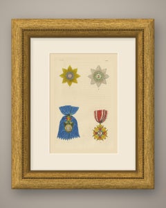 Orders of Russia, White Eagle and Saint Stanislaus Insignia, Plate LXVII, 1844