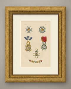 Orders of Spain, Al Mérito Militar Crosses and Collar, Plate XXVI, 1844