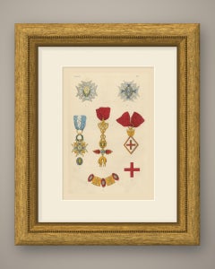 Orders of Spain, Golden Fleece and Charles III Insignia, Plate XXV, 1844