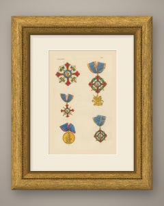 Orders of the Two Sicilies, Saint George of the Reunion, Plate XXII, 1844