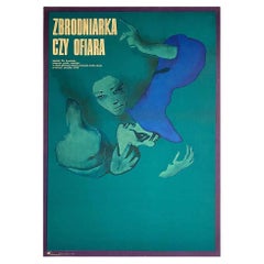 Ordinary Darkness, Retro Polish Poster by Ewa Gargulinska, 1973