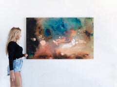 Alchemie, Malerei, Acryl auf Leinwand