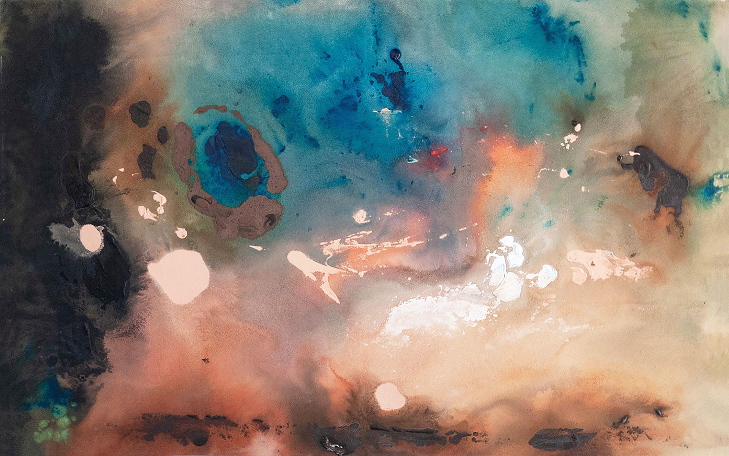 Alchemie, Gemälde, Acryl auf Leinwand