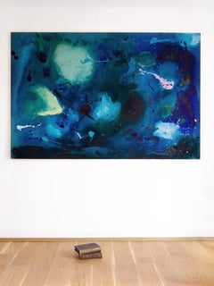 Pesci, Pittura, Acrilico su tela
