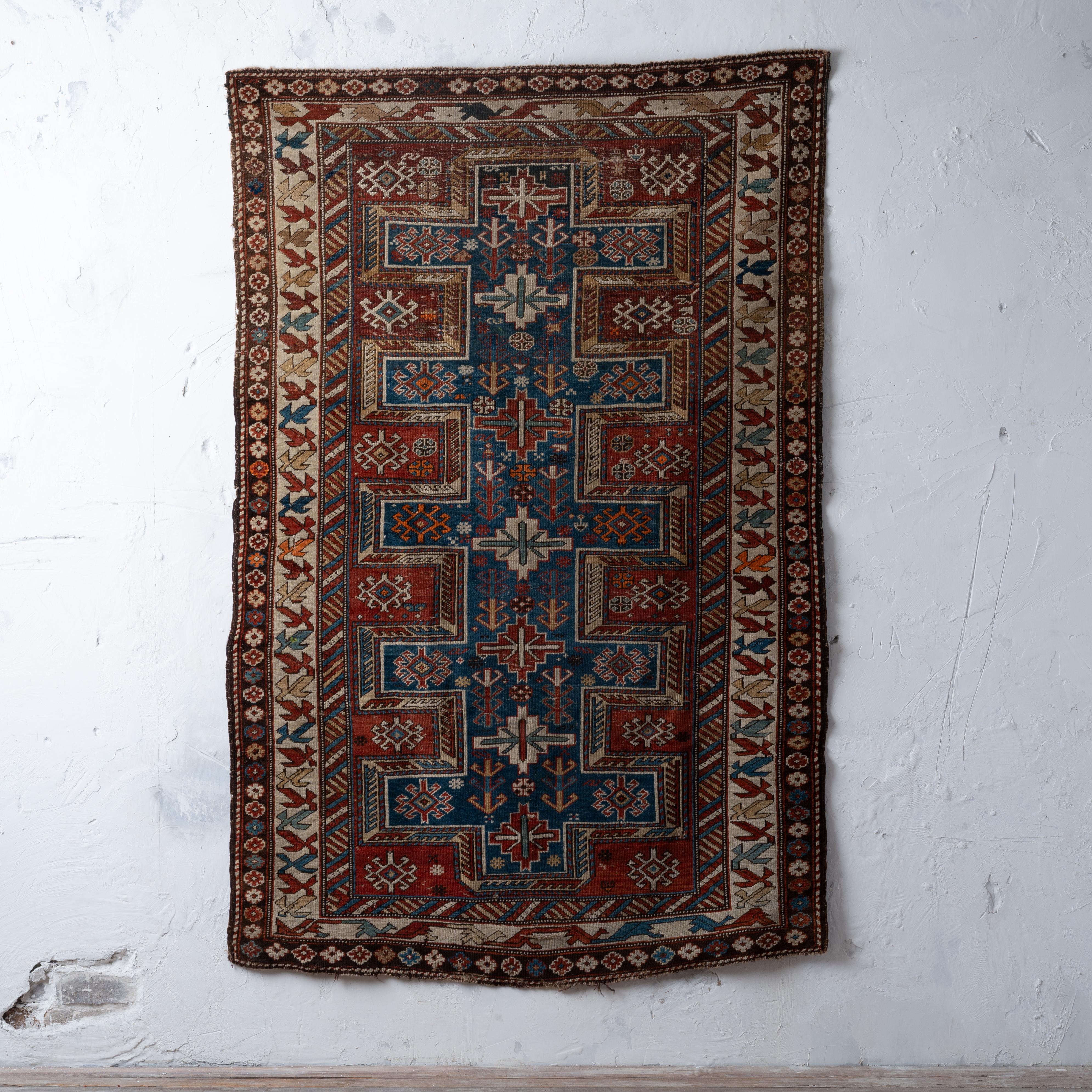 An Ordutch Konagkend Kuba Caucasian rug, circa 1880.

46 ½ by 71 inches



