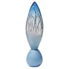 Ore Totem in Aquamarine & Pale Turquoise with Platinum by Enemark & Thompson
