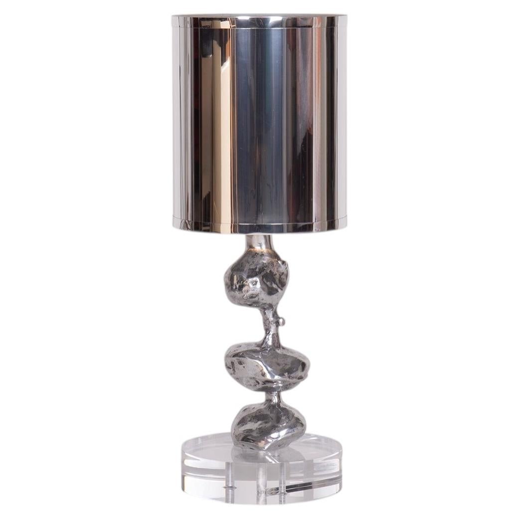 Roberto Matta Ore Tre Table Lamp, aluminium Paradisoterrestre limited Edition For Sale