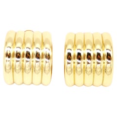 Orecchini, Argento 925, Placcati in Oro 18 kt., Orecchini. Samantha