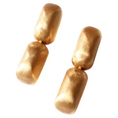 Orecchini Bold (2 éléments), placcato argento 925 en Oro 18 ct, Athènes