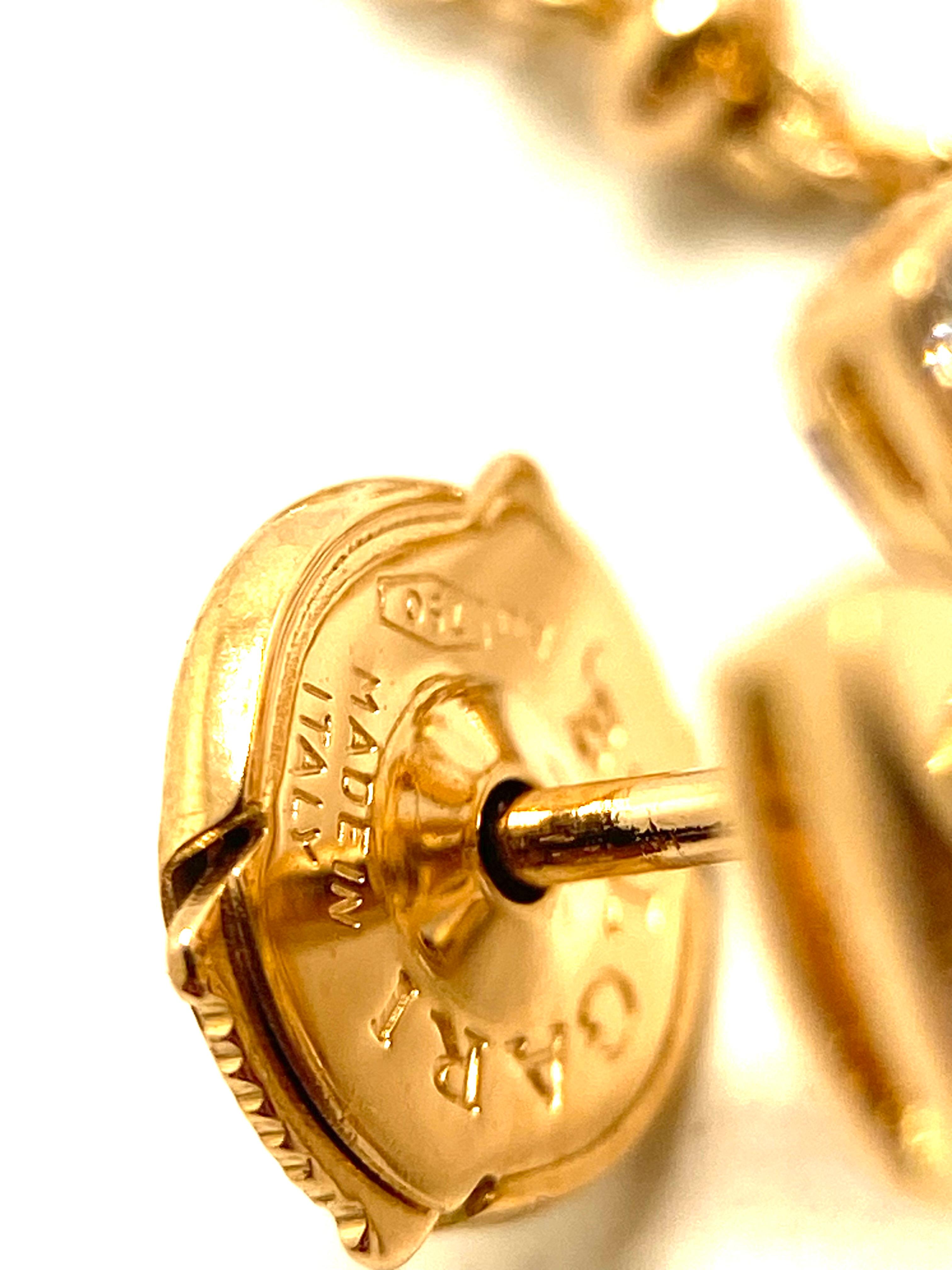 De las mujeres Pendientes Bvlgari Fiorever Oro Rosa y Diamantes en venta