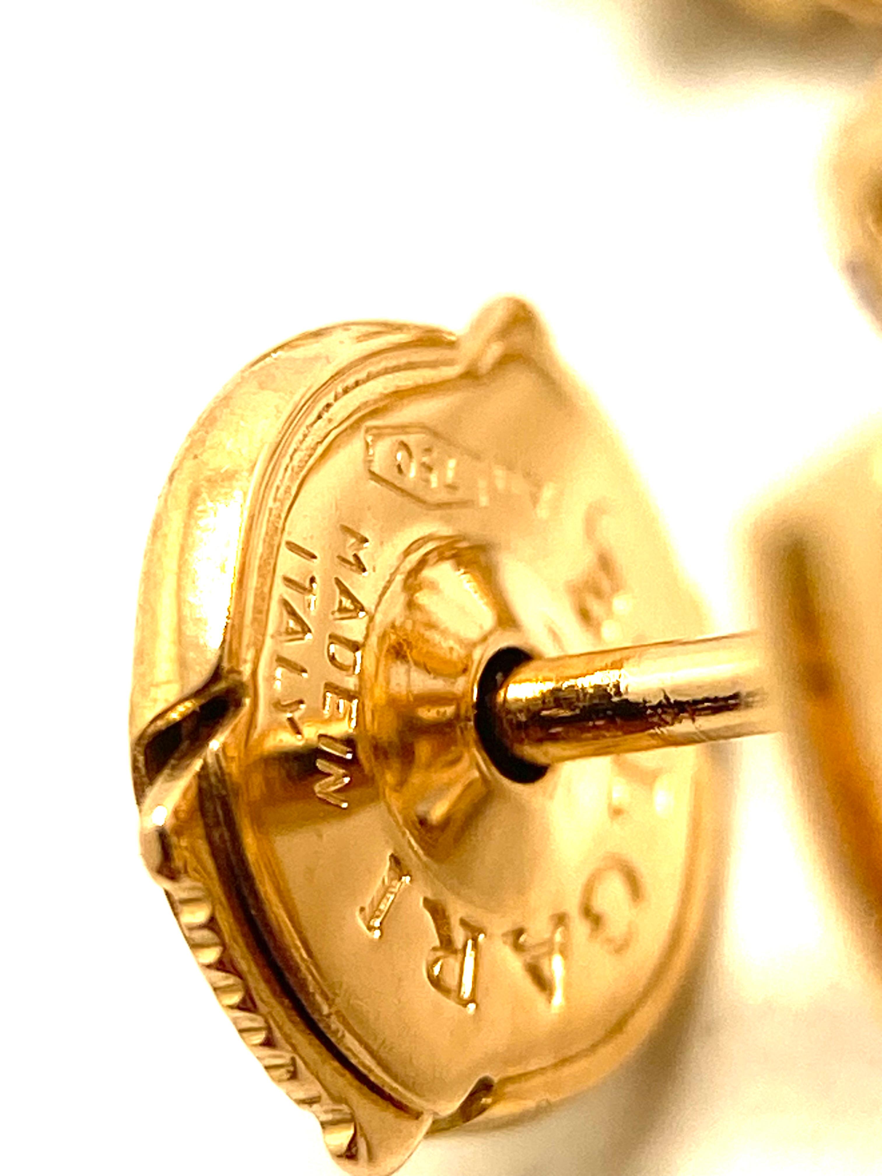 Pendientes Bvlgari Fiorever Oro Rosa y Diamantes en venta 1