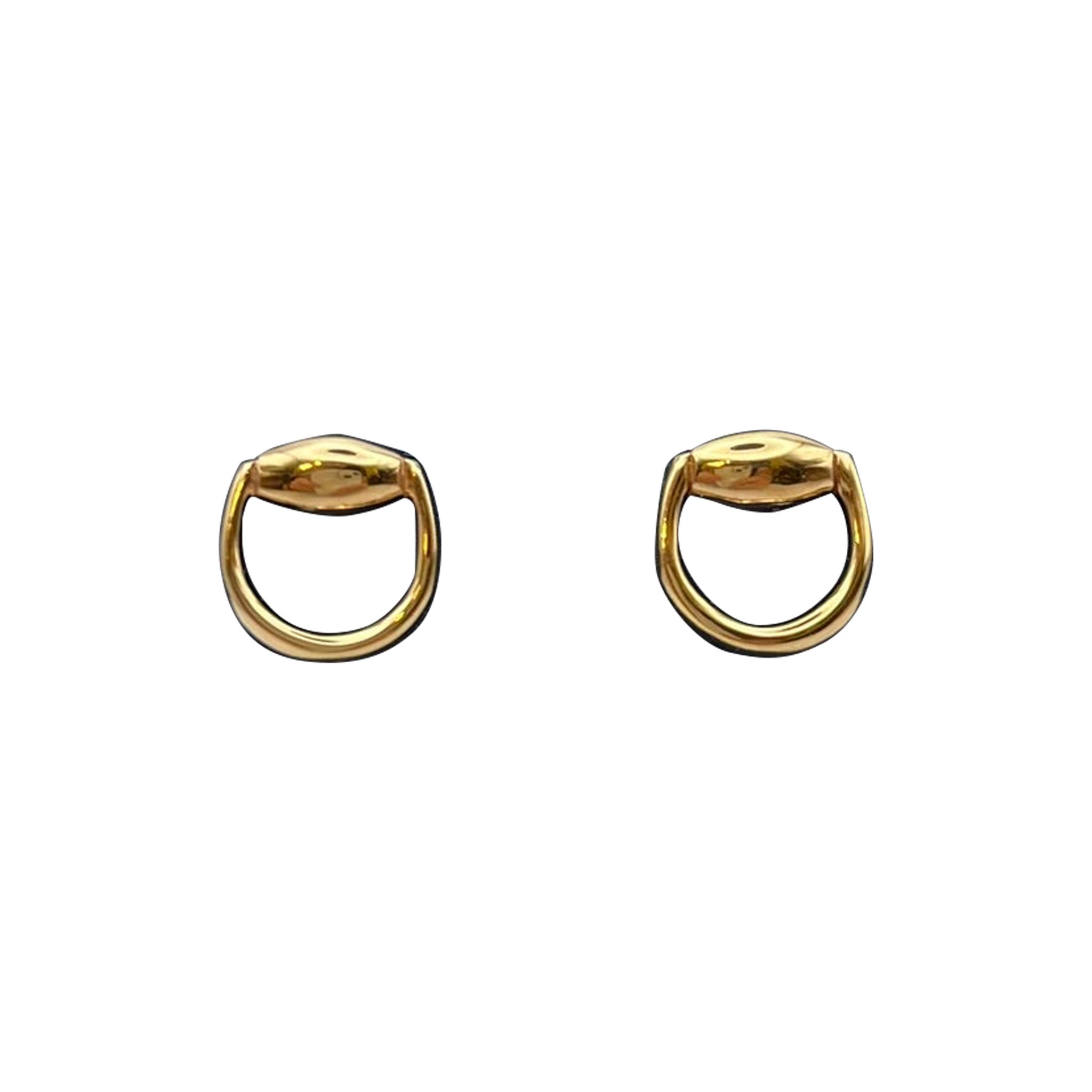 Orecchini Gucci Horsebit in oro rosa 18 kt. 750/00