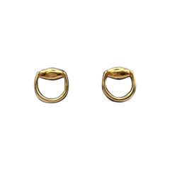 Orecchini Gucci Horsebit in oro rosa 18 kt. 750/00